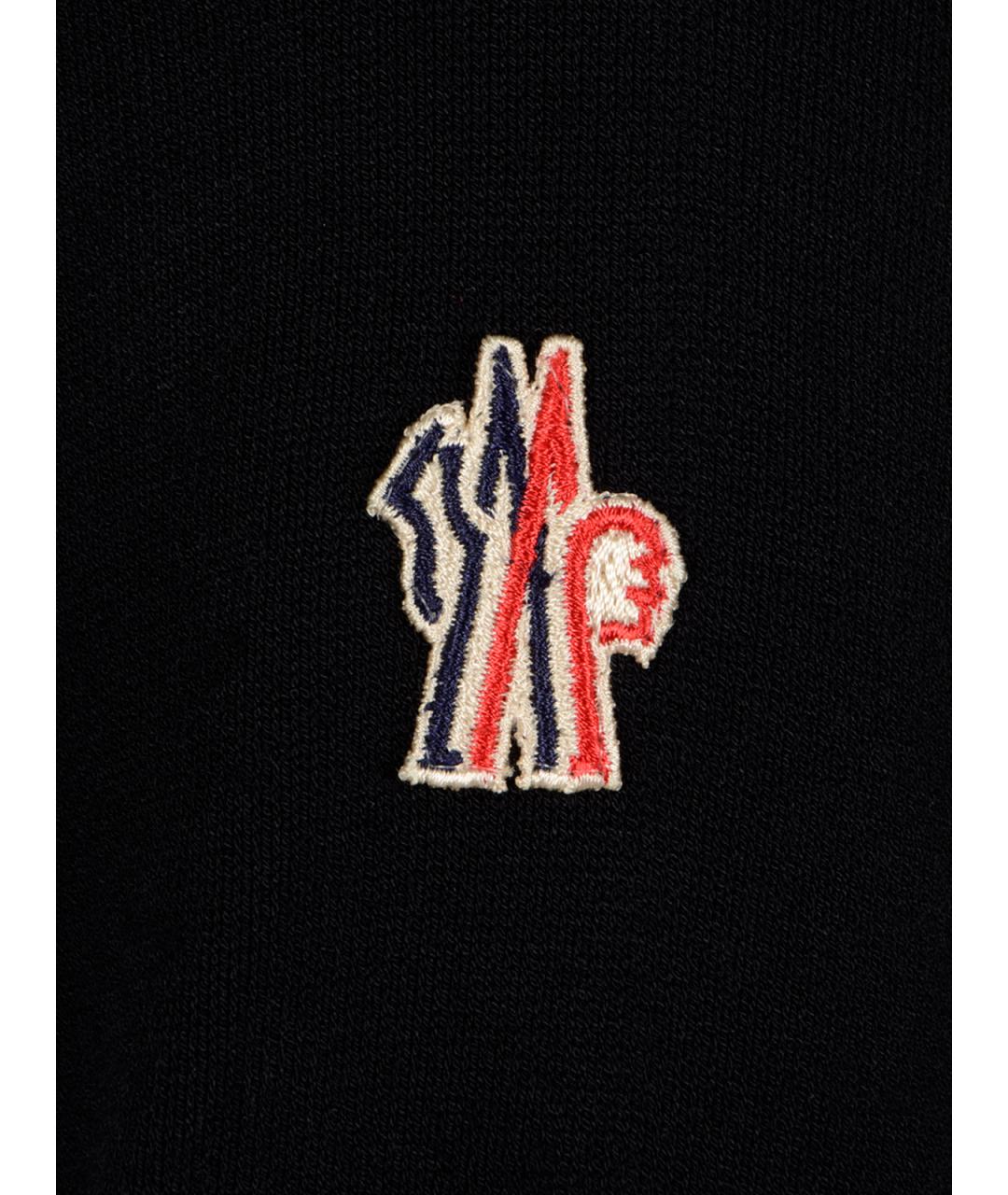 MONCLER GRENOBLE Черная полиамидовая куртка, фото 3