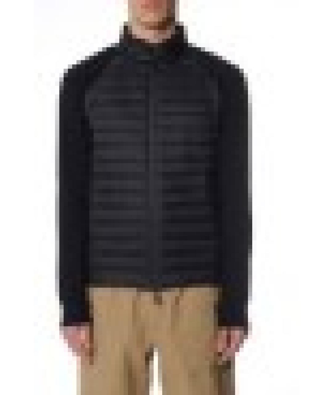 MONCLER GRENOBLE Черная полиамидовая куртка, фото 4