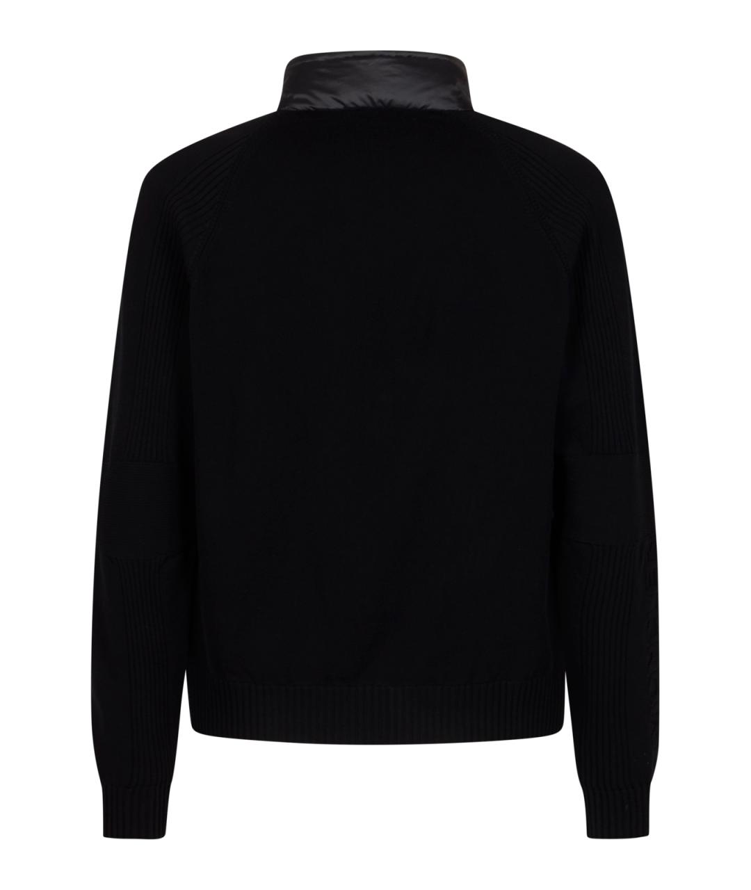 MONCLER GRENOBLE Черная полиамидовая куртка, фото 2