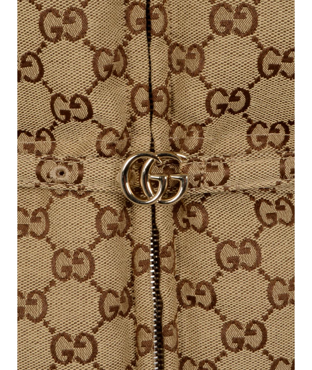 GUCCI Бежевая полиамидовая куртка, фото 3