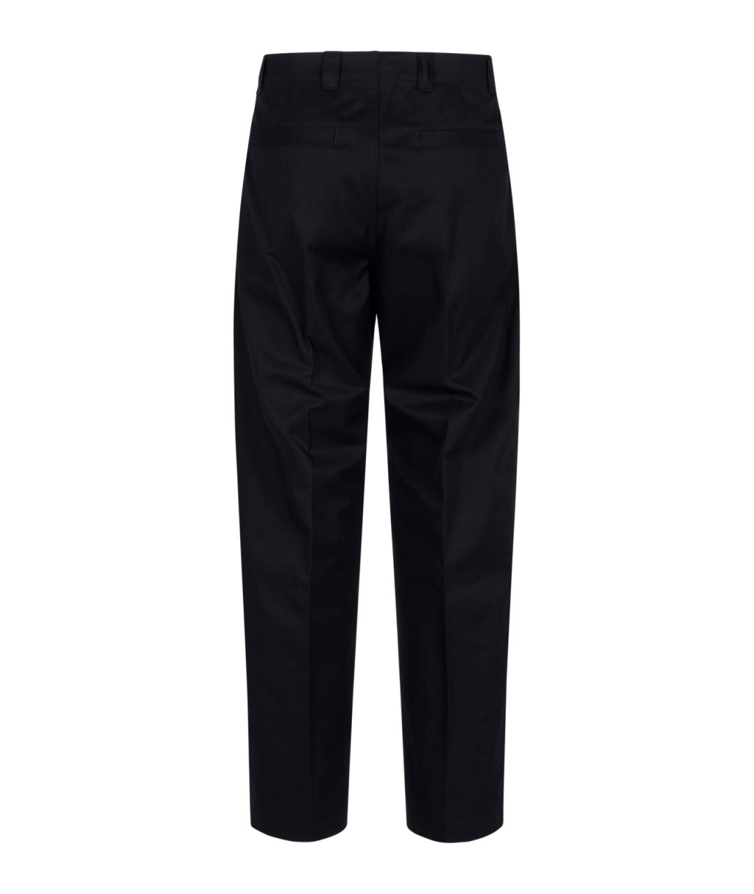 GUCCI Темно-синие хлопковые повседневные брюки, фото 2