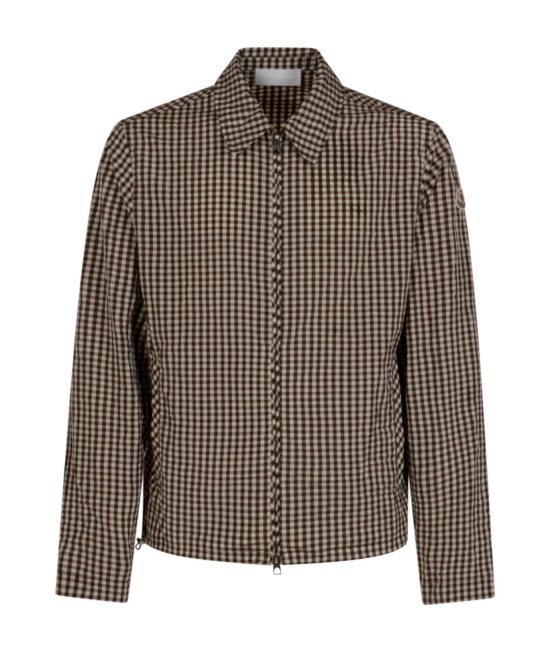 MONCLER Бежевая кэжуал рубашка, фото 1