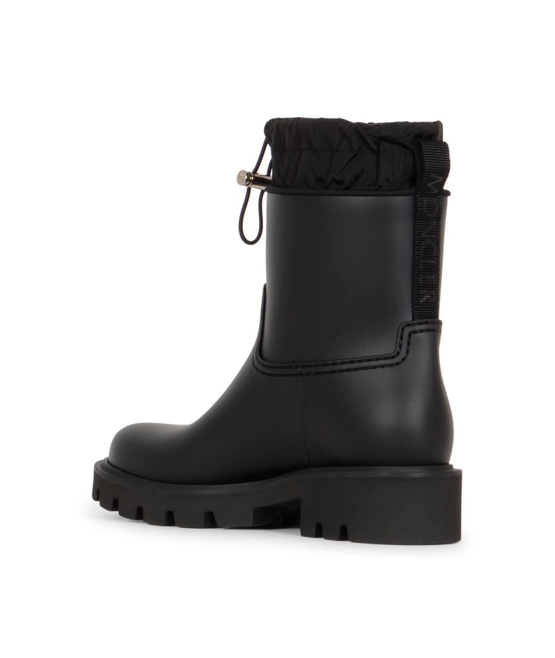 MONCLER Черные сапоги, фото 3