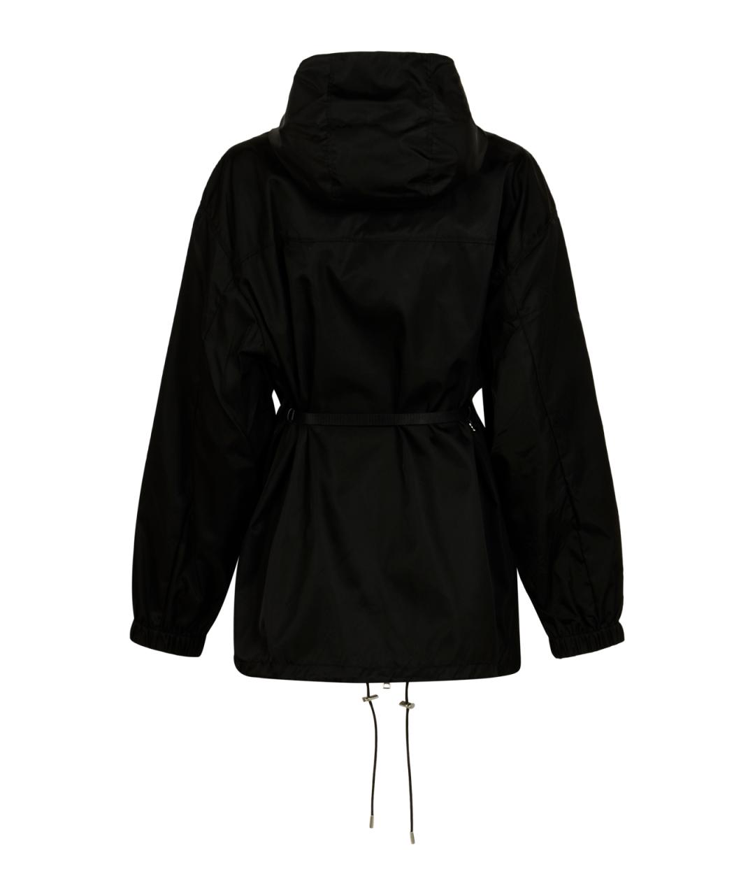 PRADA Черная полиамидовая куртка, фото 2