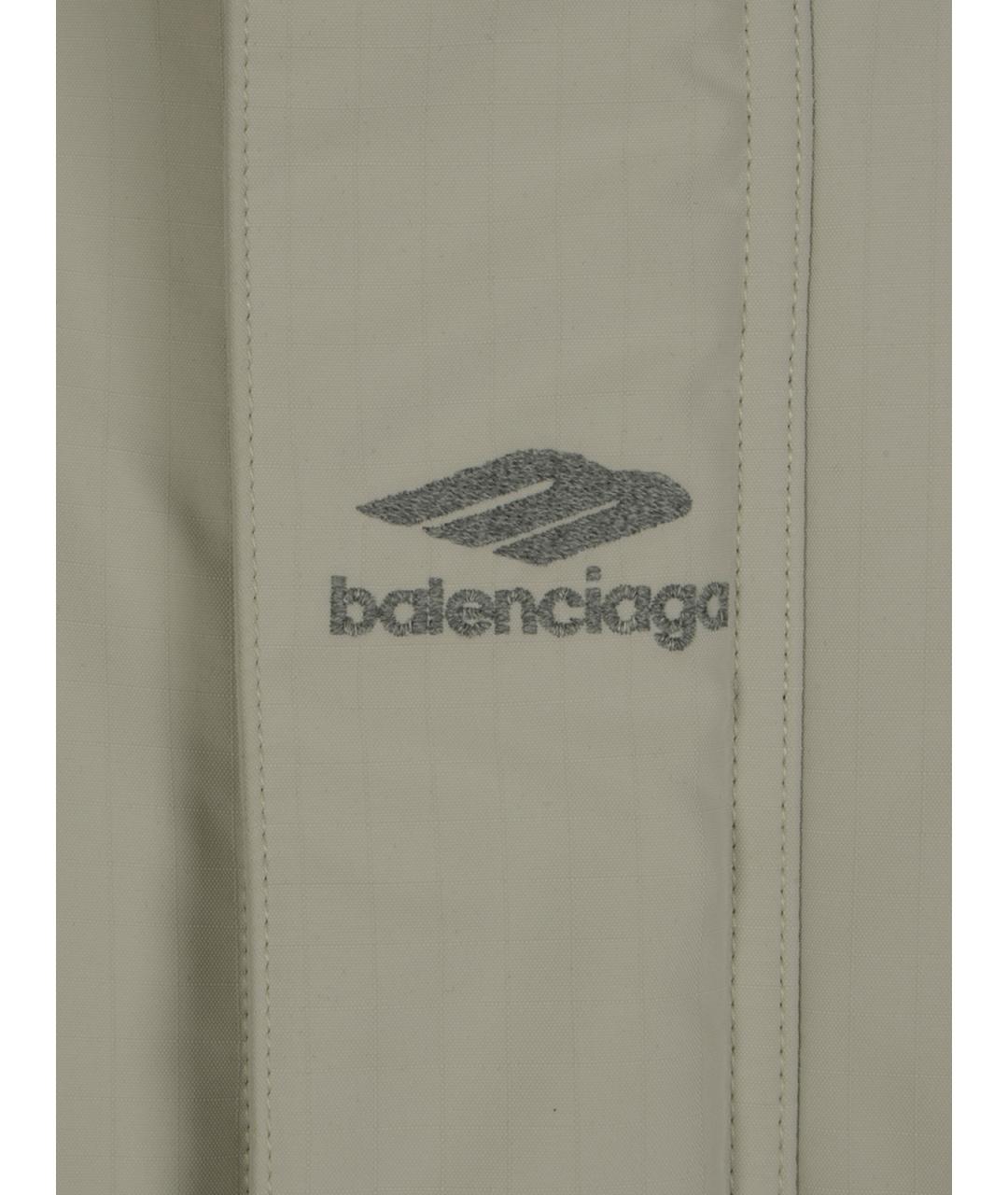 BALENCIAGA Бежевая куртка, фото 3