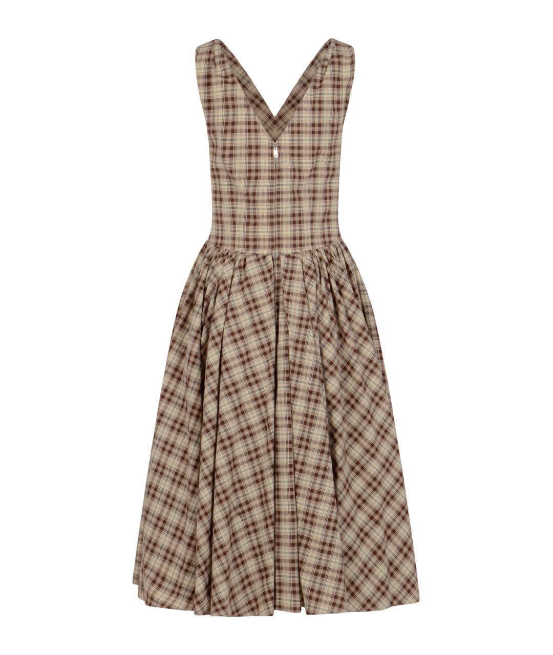 PRADA Бежевый сарафан, фото 2