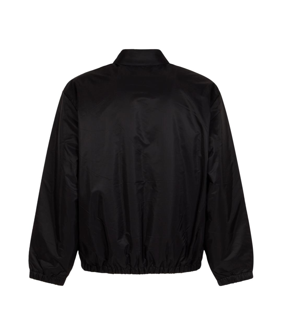 PRADA Черная полиамидовая куртка, фото 2