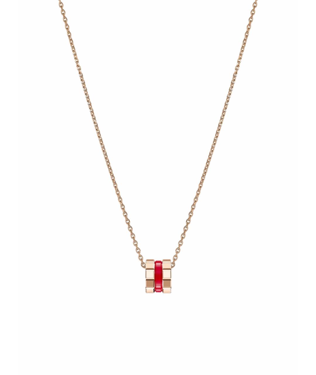 CHOPARD Бежевая подвеска из розового золота, фото 1