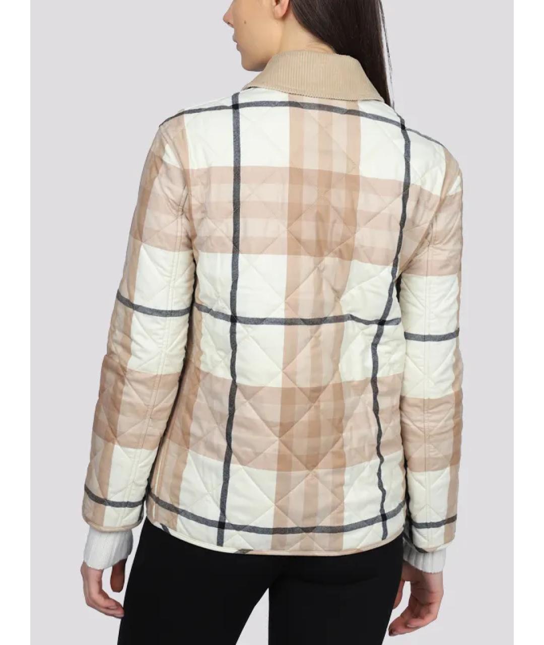 BURBERRY Бежевая шерстяная куртка, фото 2
