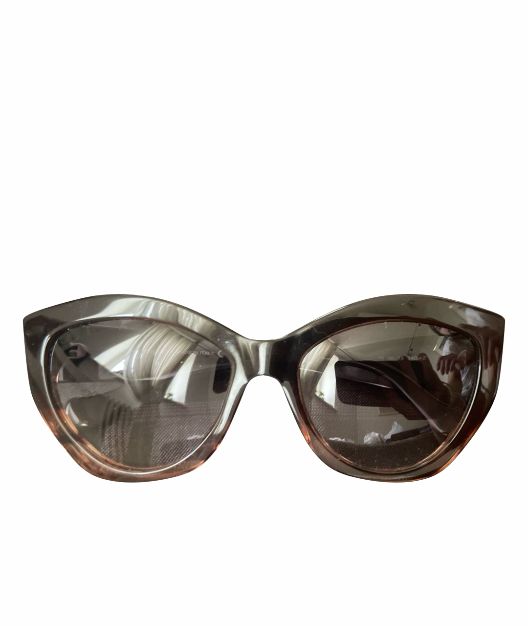 BALENCIAGA Мульти пластиковые солнцезащитные очки, фото 1