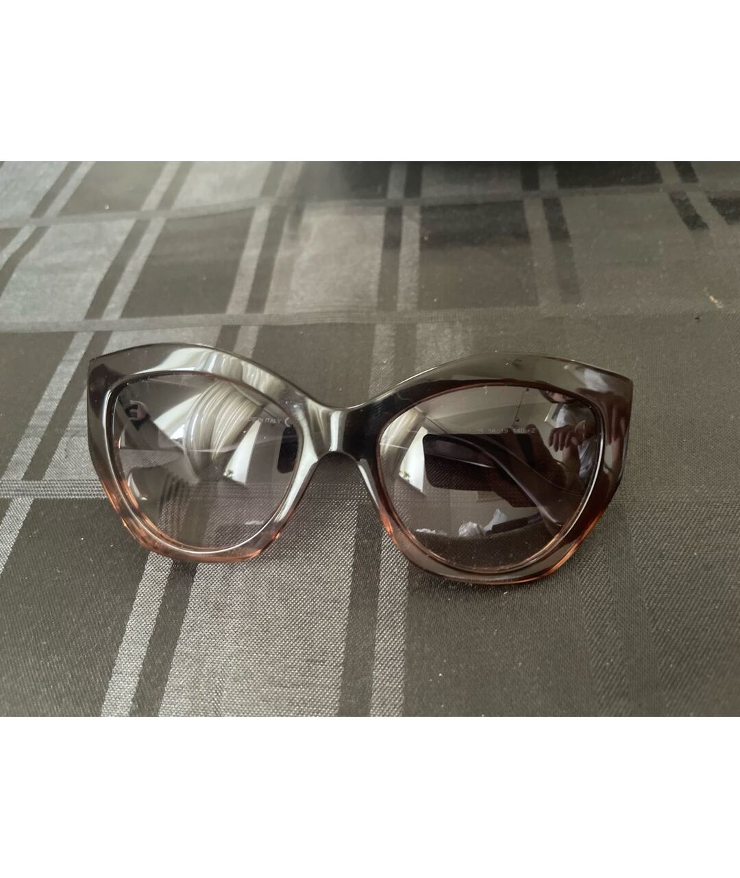BALENCIAGA Мульти пластиковые солнцезащитные очки, фото 4