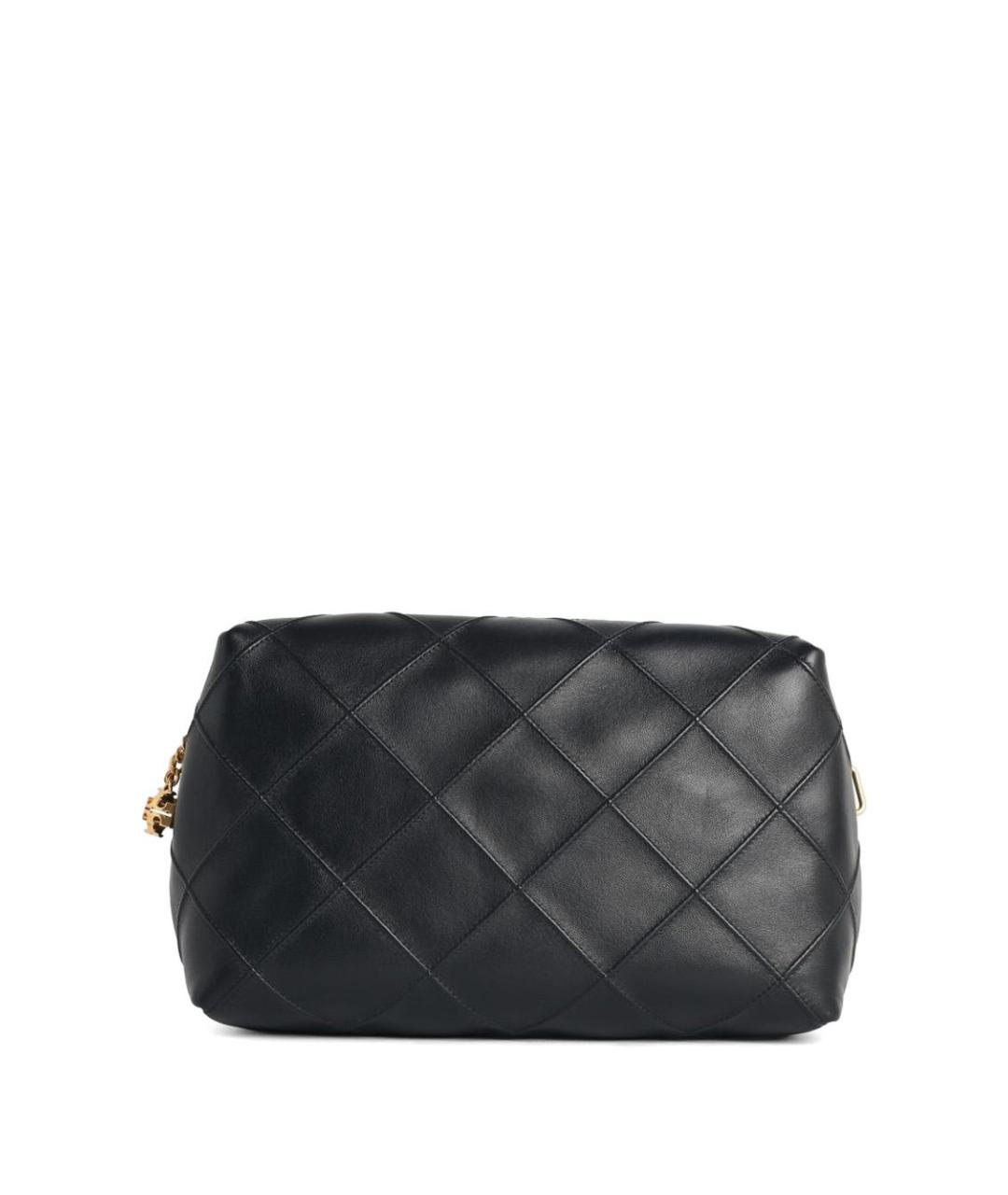 TORY BURCH Черная кожаная сумка через плечо, фото 2