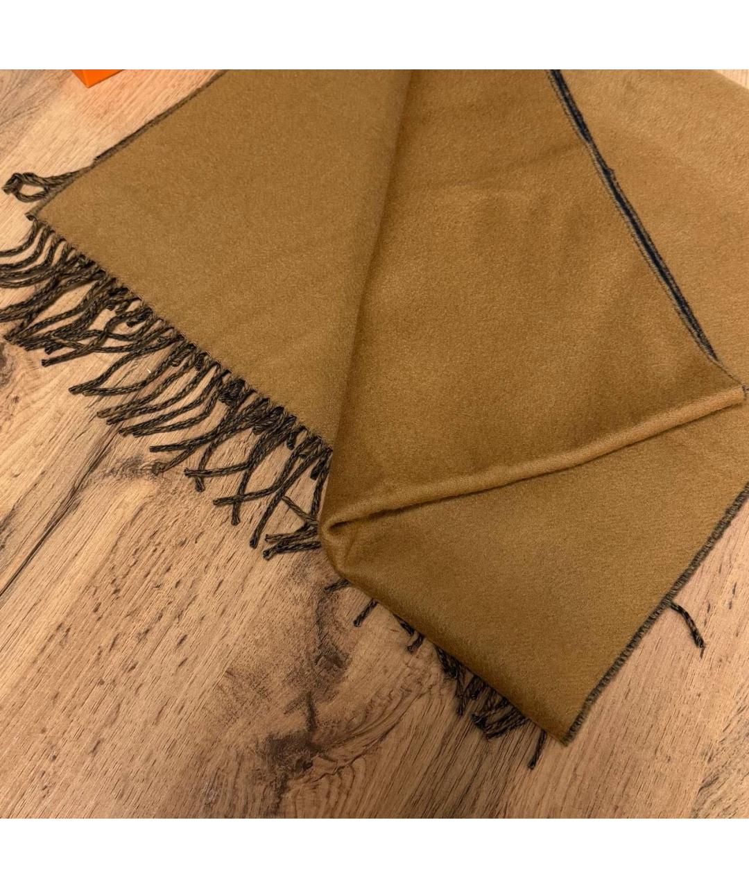 HERMES Мульти кашемировый шарф, фото 3