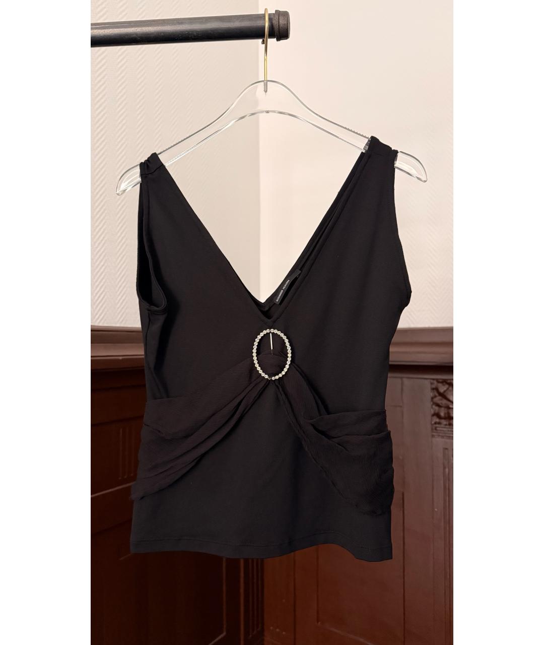 ALEXANDER MCQUEEN Черный кардиган, фото 2