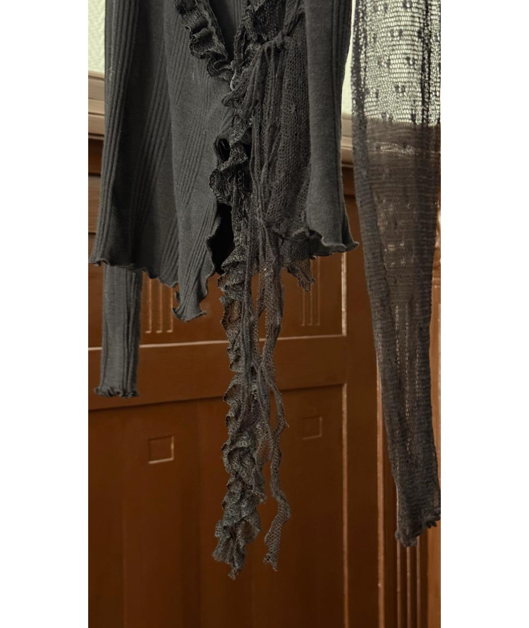 ALEXANDER MCQUEEN Черный кардиган, фото 5