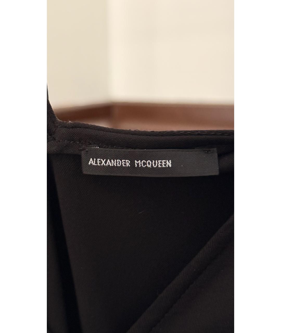 ALEXANDER MCQUEEN Черный кардиган, фото 3