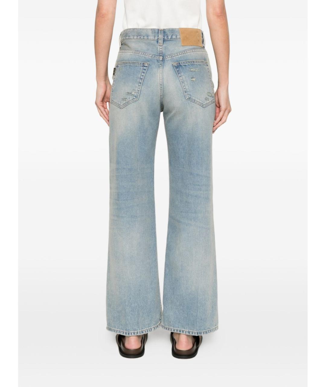 HAIKURE Голубые прямые джинсы, фото 2