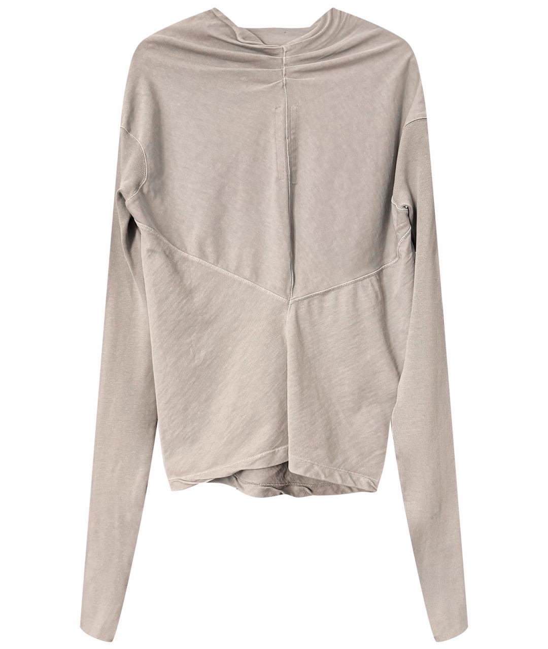 RICK OWENS DRKSHDW Бежевая водолазка, фото 1