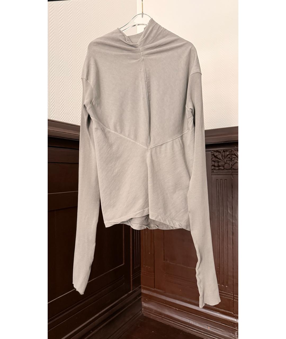 RICK OWENS DRKSHDW Бежевая водолазка, фото 2