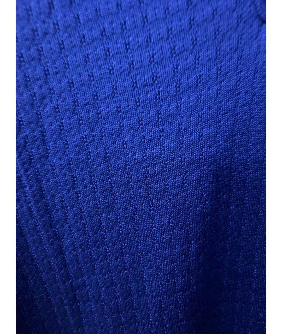 STEFANO RICCI Синий шелковый джемпер / свитер, фото 6
