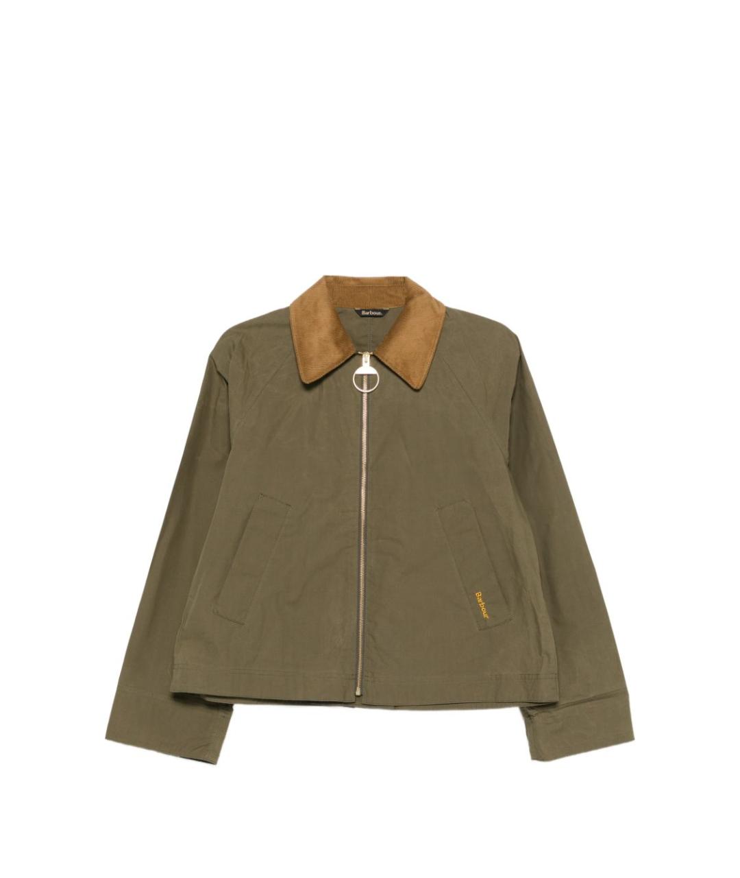 BARBOUR Зеленая хлопковая куртка, фото 1