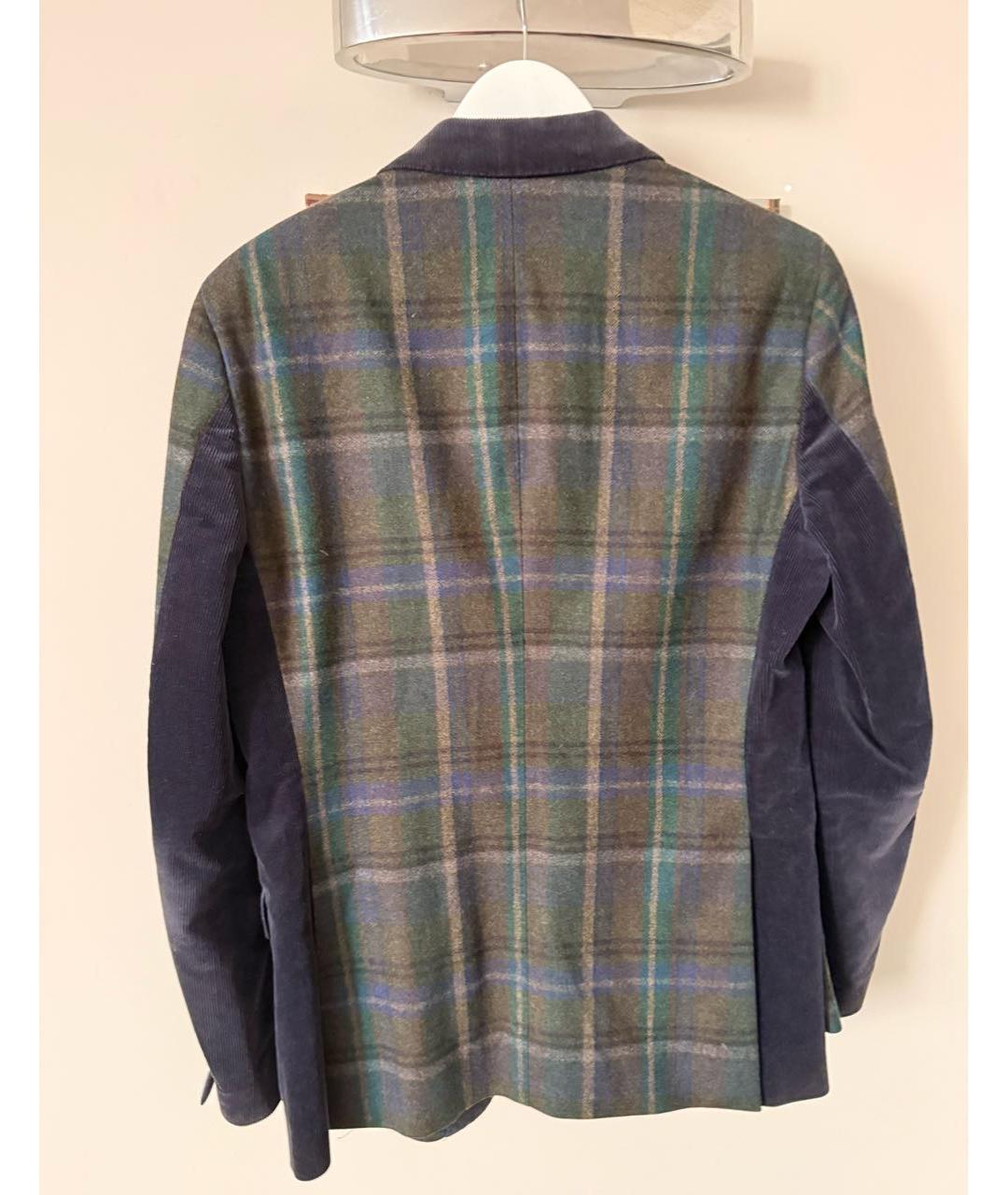 ETRO Мульти шерстяной пиджак, фото 2