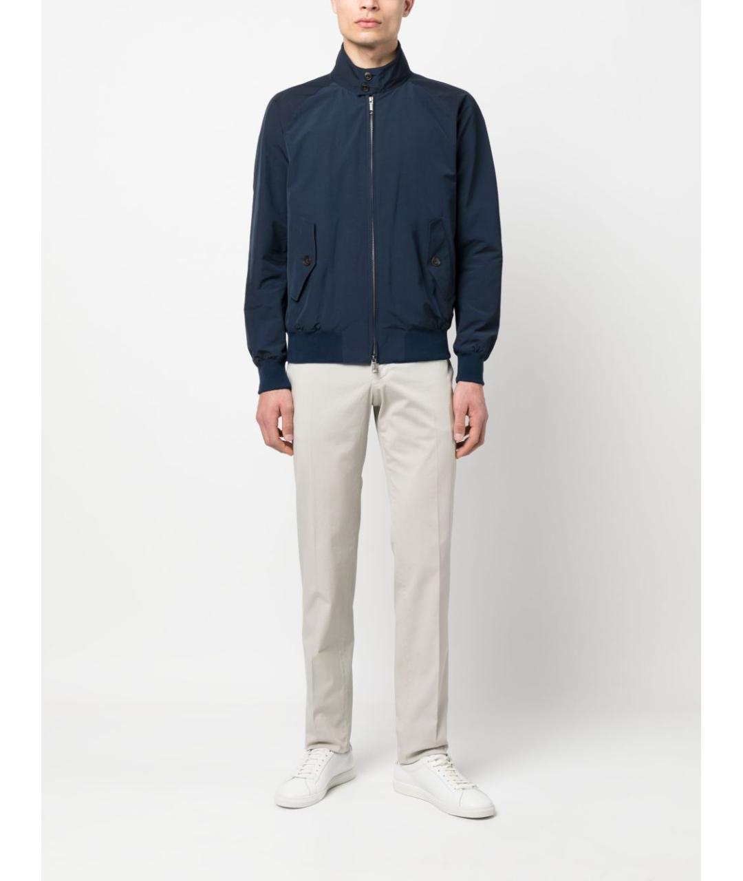 BARACUTA Синяя полиэстеровая куртка, фото 2