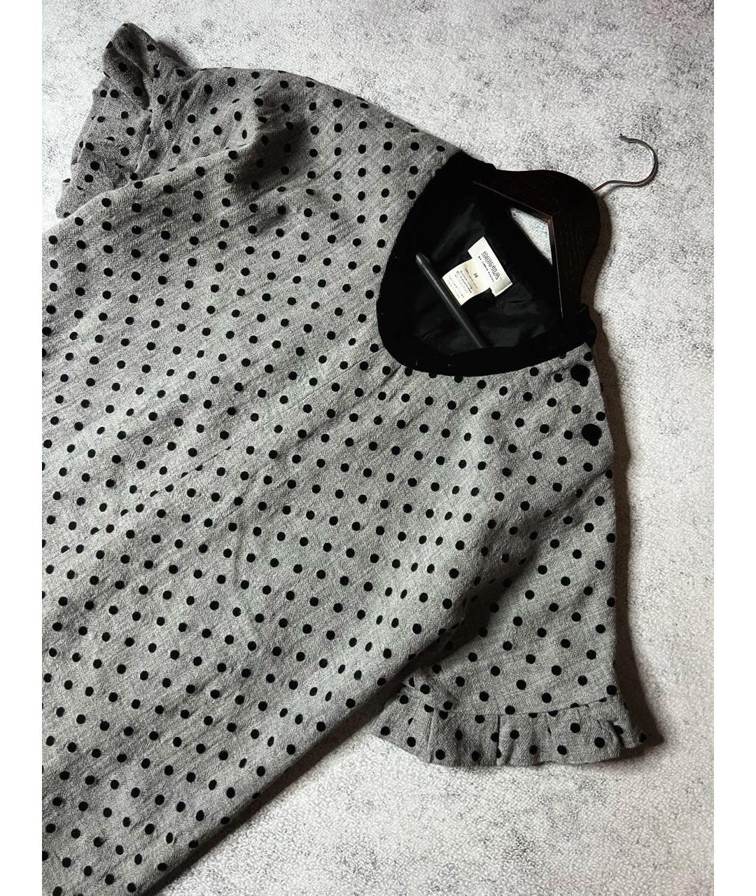 SONIA RYKIEL Серое шерстяное платье, фото 5