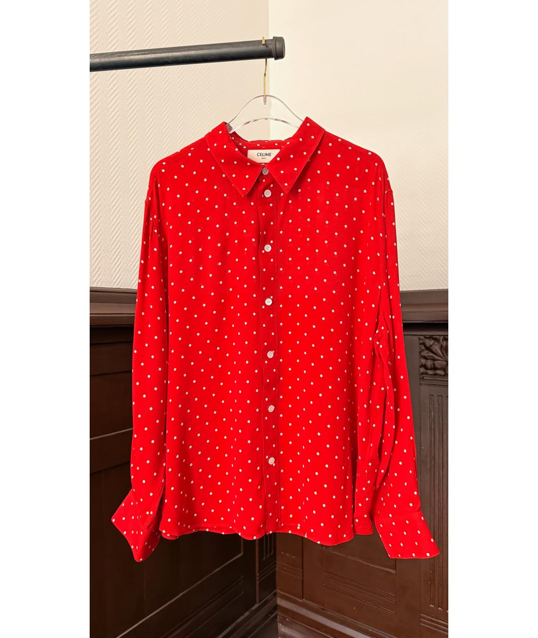 CELINE Красный костюм с юбками, фото 6