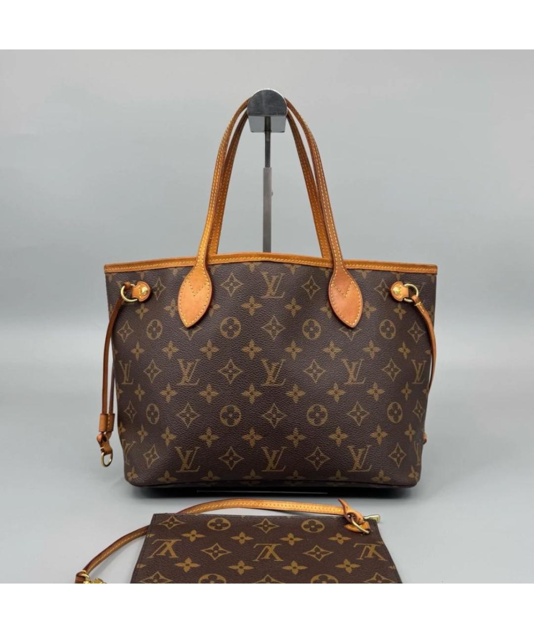 LOUIS VUITTON Коричневая сумка тоут, фото 2
