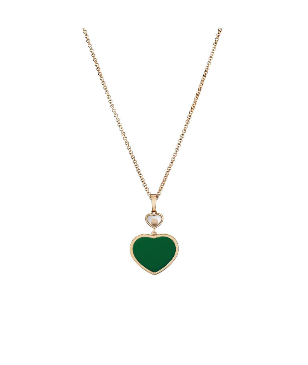 CHOPARD Бежевая подвеска из розового золота, фото 4