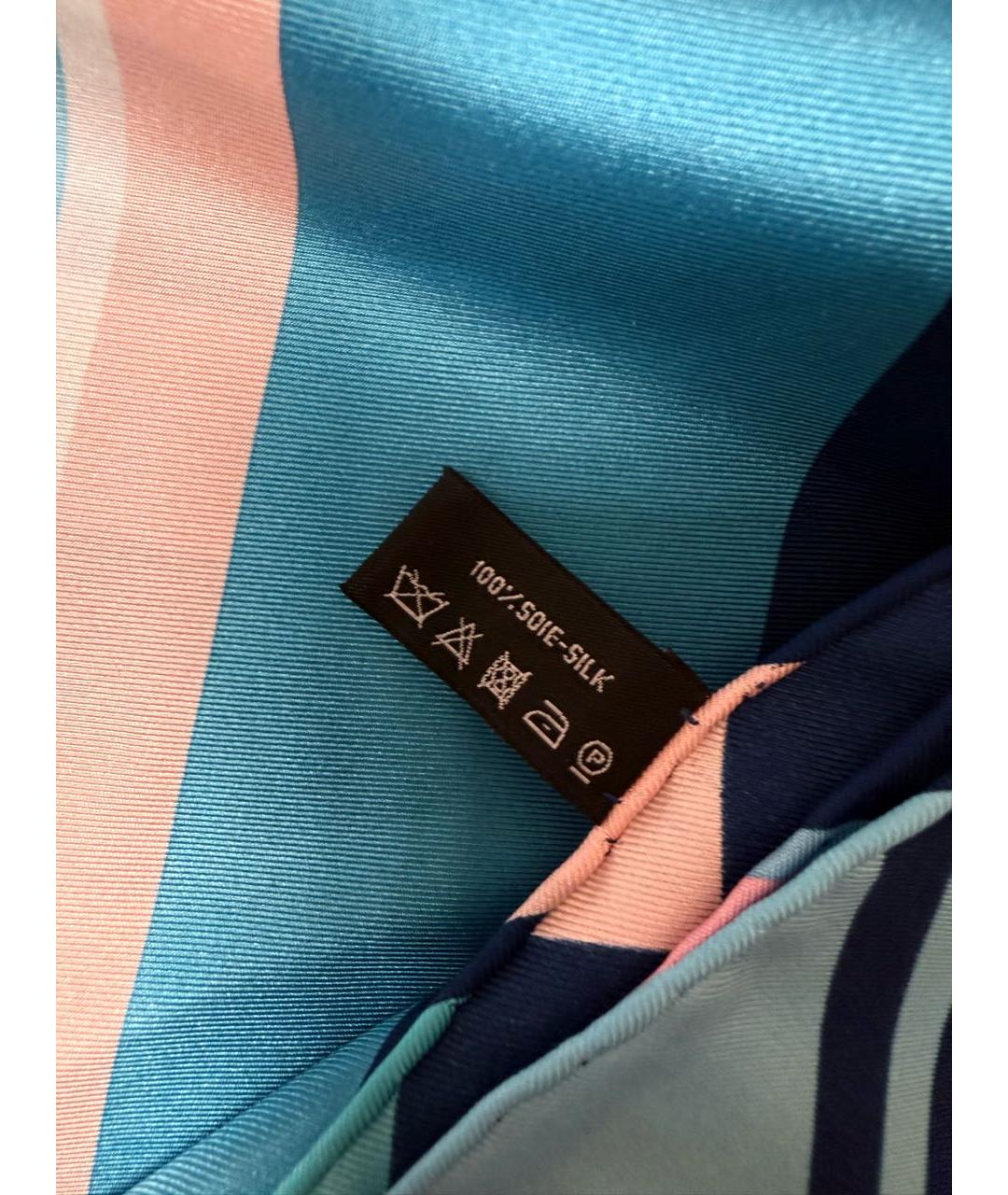 CHANEL Мульти шелковый платок, фото 5