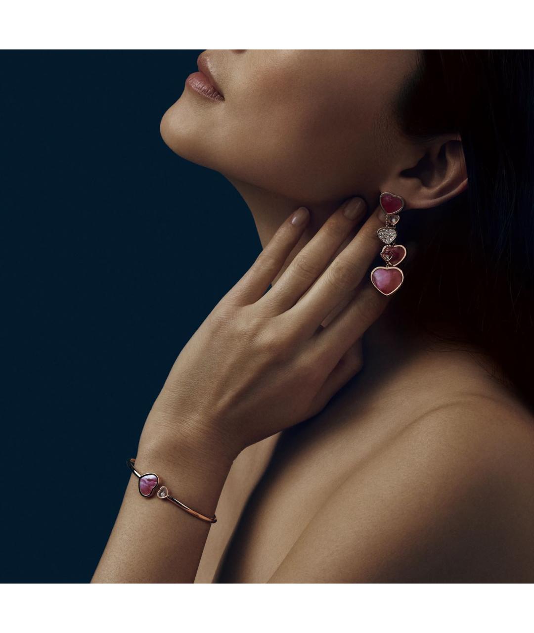 CHOPARD Бежевый браслет из розового золота, фото 4