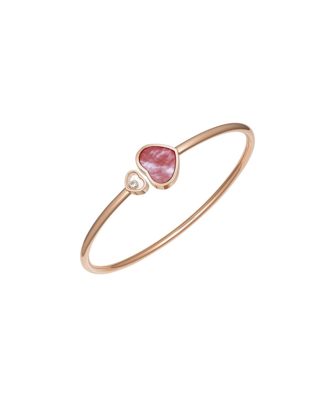 CHOPARD Бежевый браслет из розового золота, фото 5