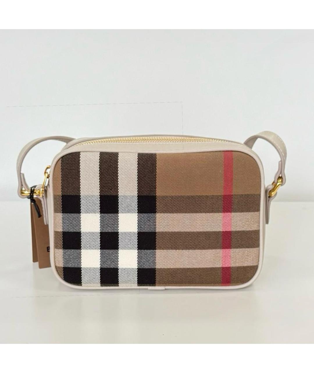 BURBERRY Мульти жаккардовая сумка через плечо, фото 7