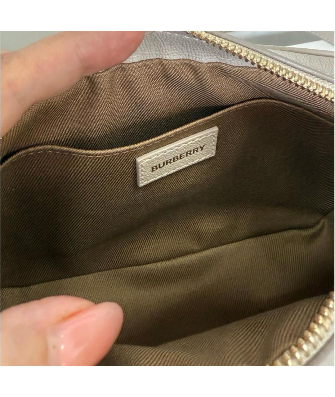 BURBERRY Мульти жаккардовая сумка через плечо, фото 6