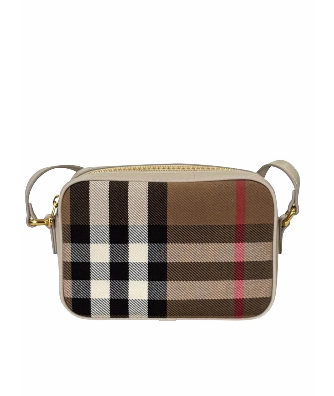 BURBERRY Мульти жаккардовая сумка через плечо, фото 1