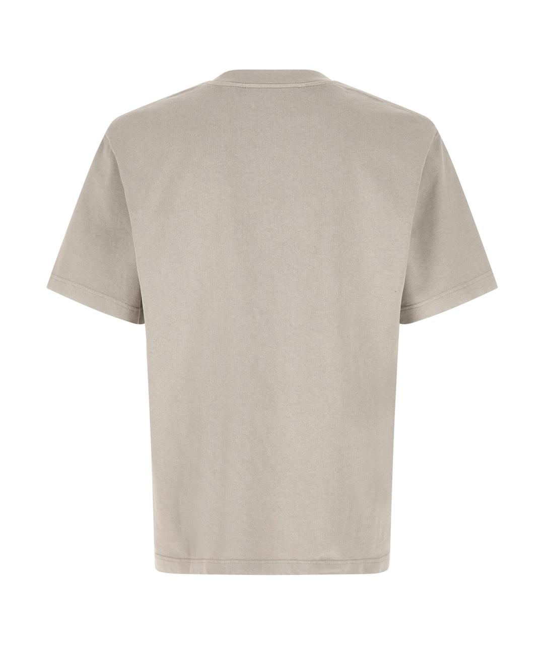 JACQUEMUS Мульти хлопковая футболка, фото 2