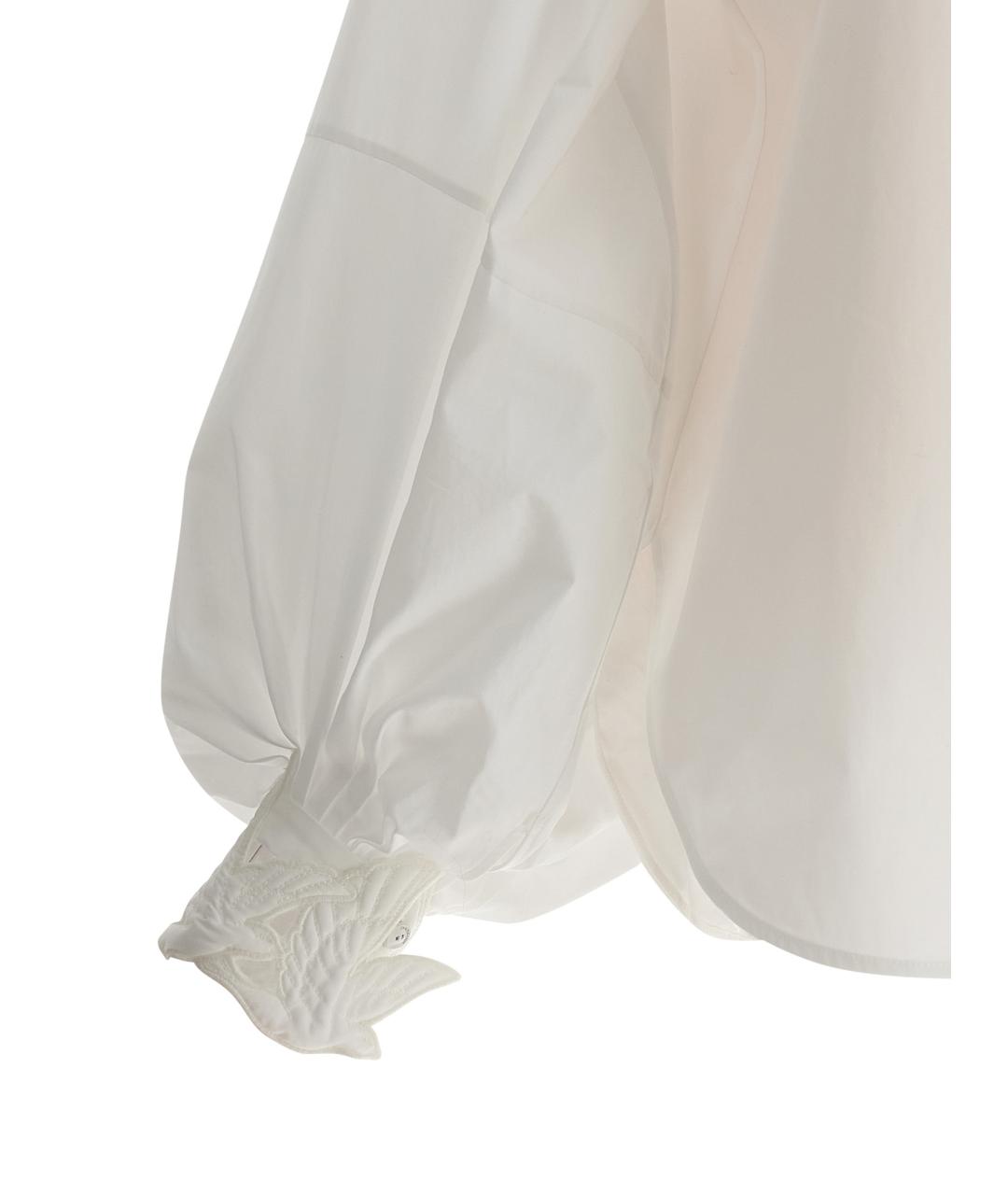 ZIMMERMANN Белая хлопковая блузы, фото 4