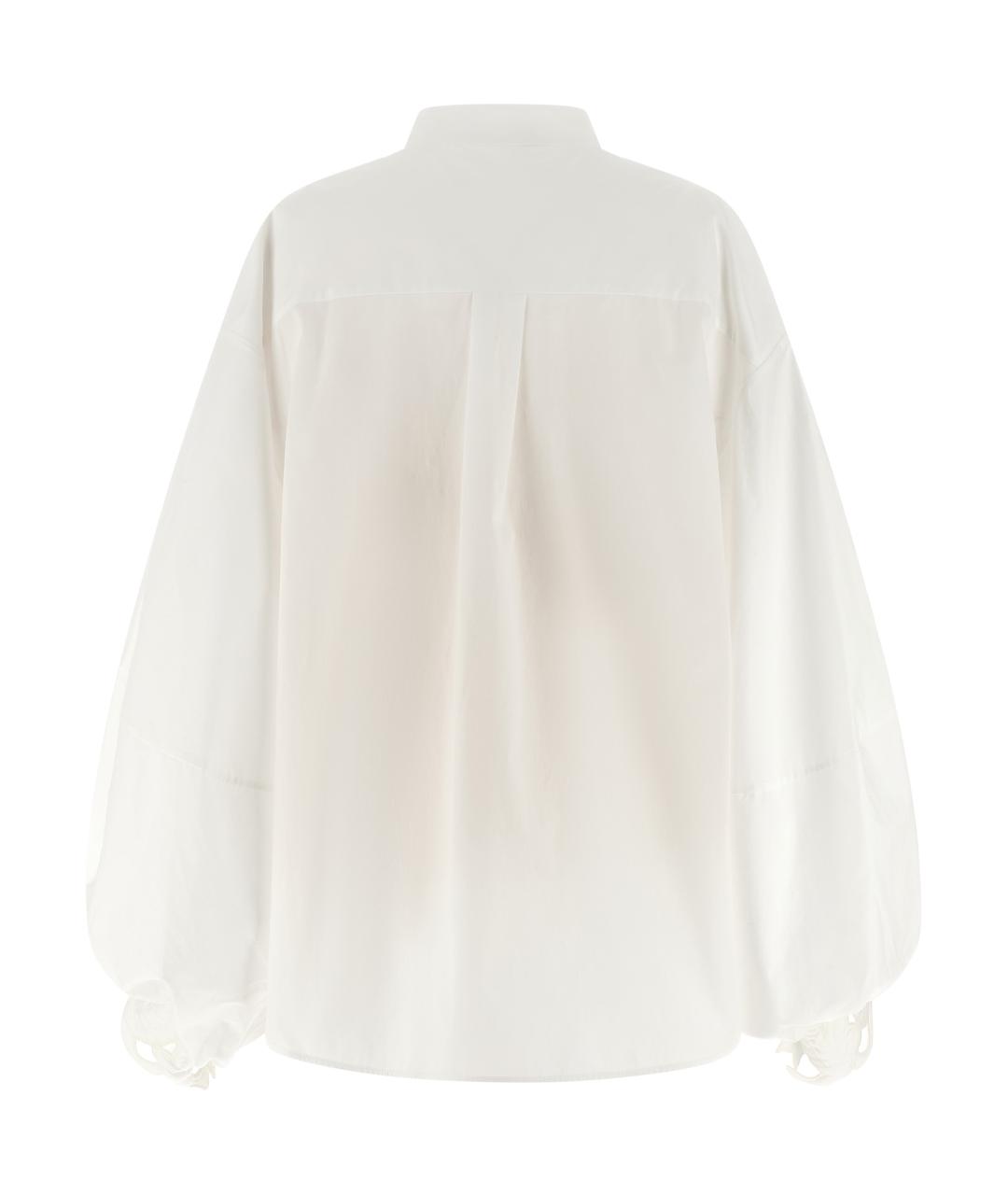 ZIMMERMANN Белая хлопковая блузы, фото 2