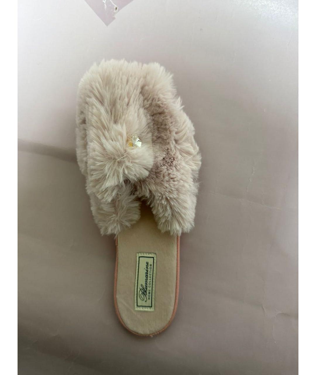 BLUMARINE Розовые шлепанцы, фото 6