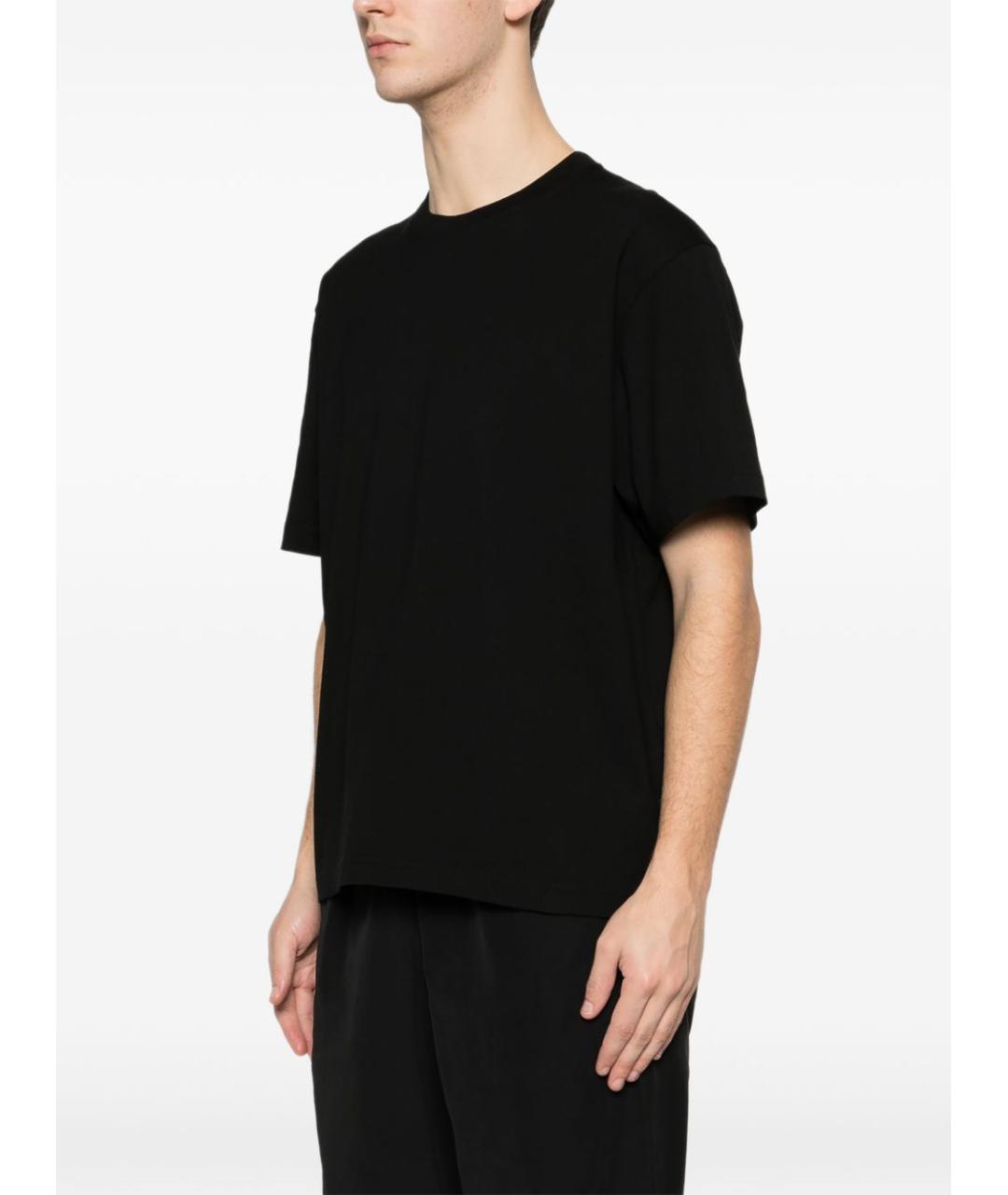CANADA GOOSE Черная хлопковая футболка, фото 5
