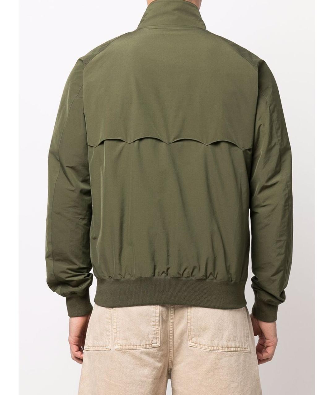 BARACUTA Зеленая полиэстеровая куртка, фото 2