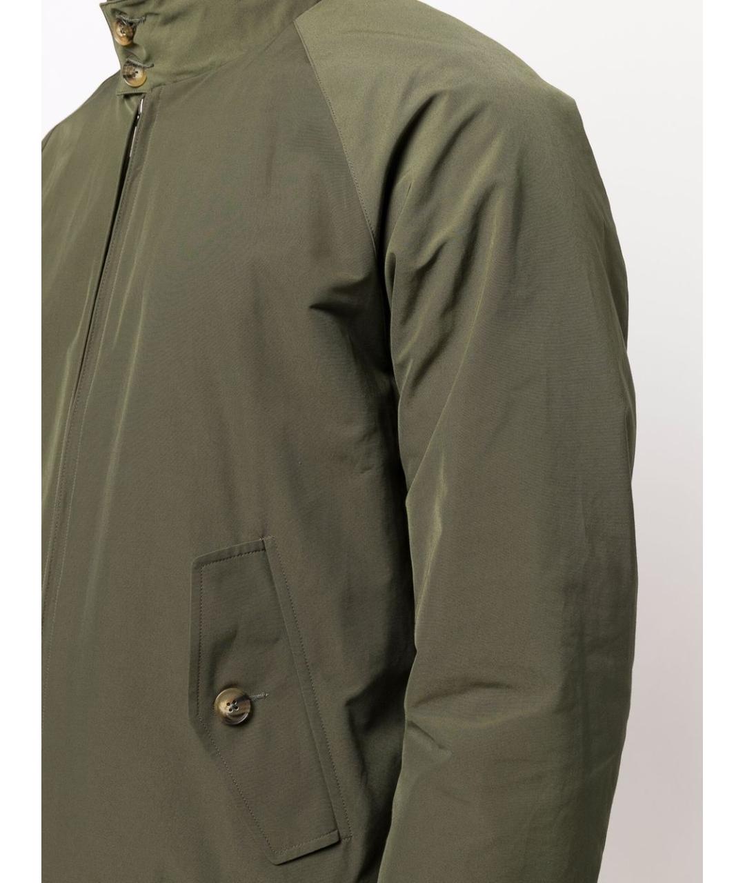 BARACUTA Зеленая полиэстеровая куртка, фото 3