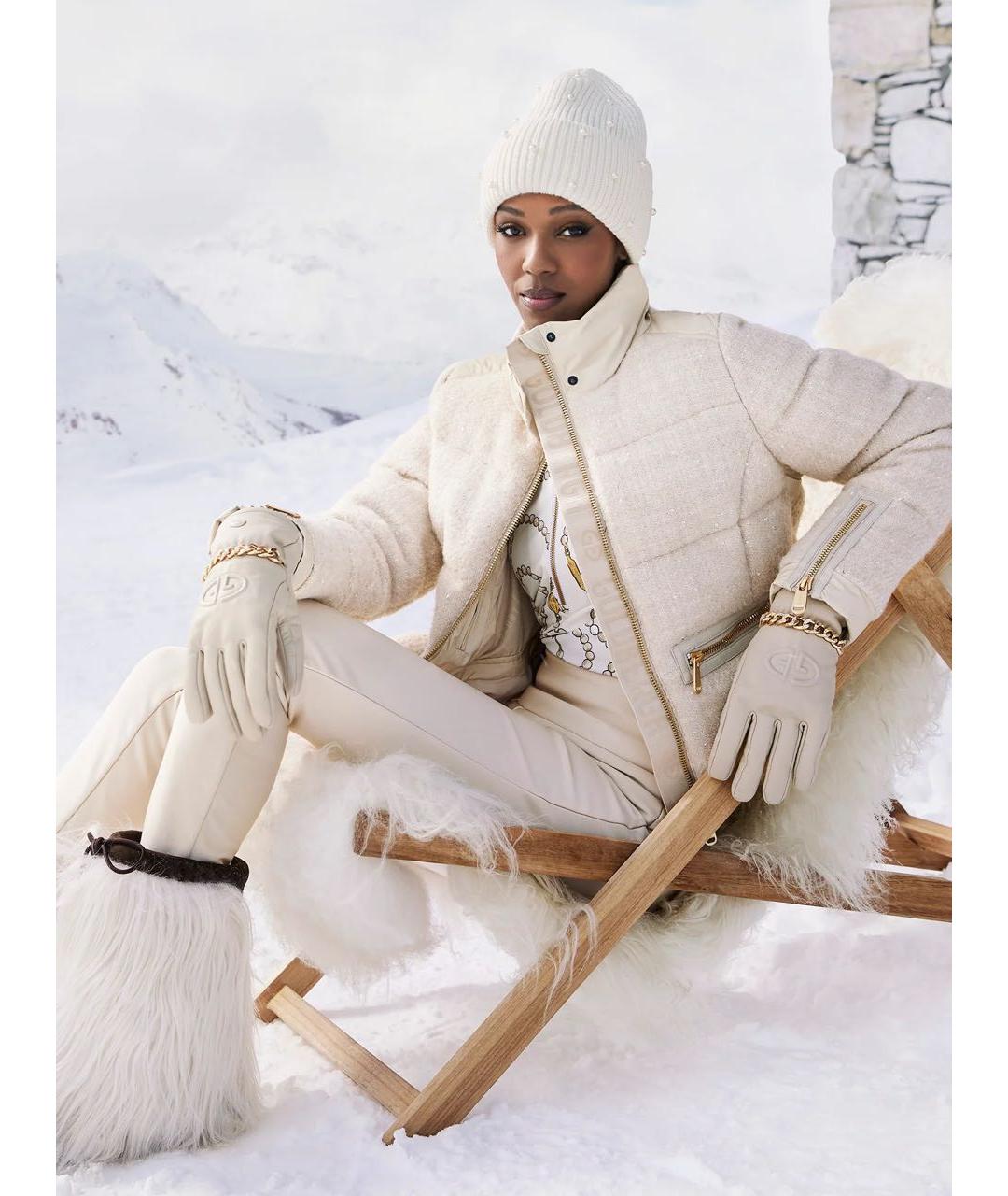 Goldbergh Бежевая шерстяная спортивная куртка, фото 7