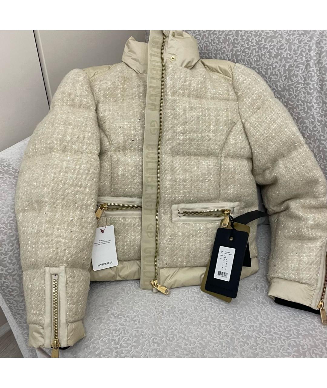 Goldbergh Бежевая шерстяная спортивная куртка, фото 9