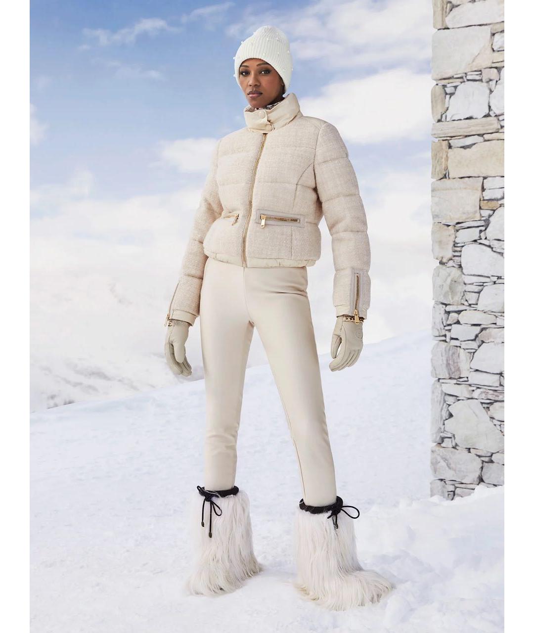 Goldbergh Бежевая шерстяная спортивная куртка, фото 8