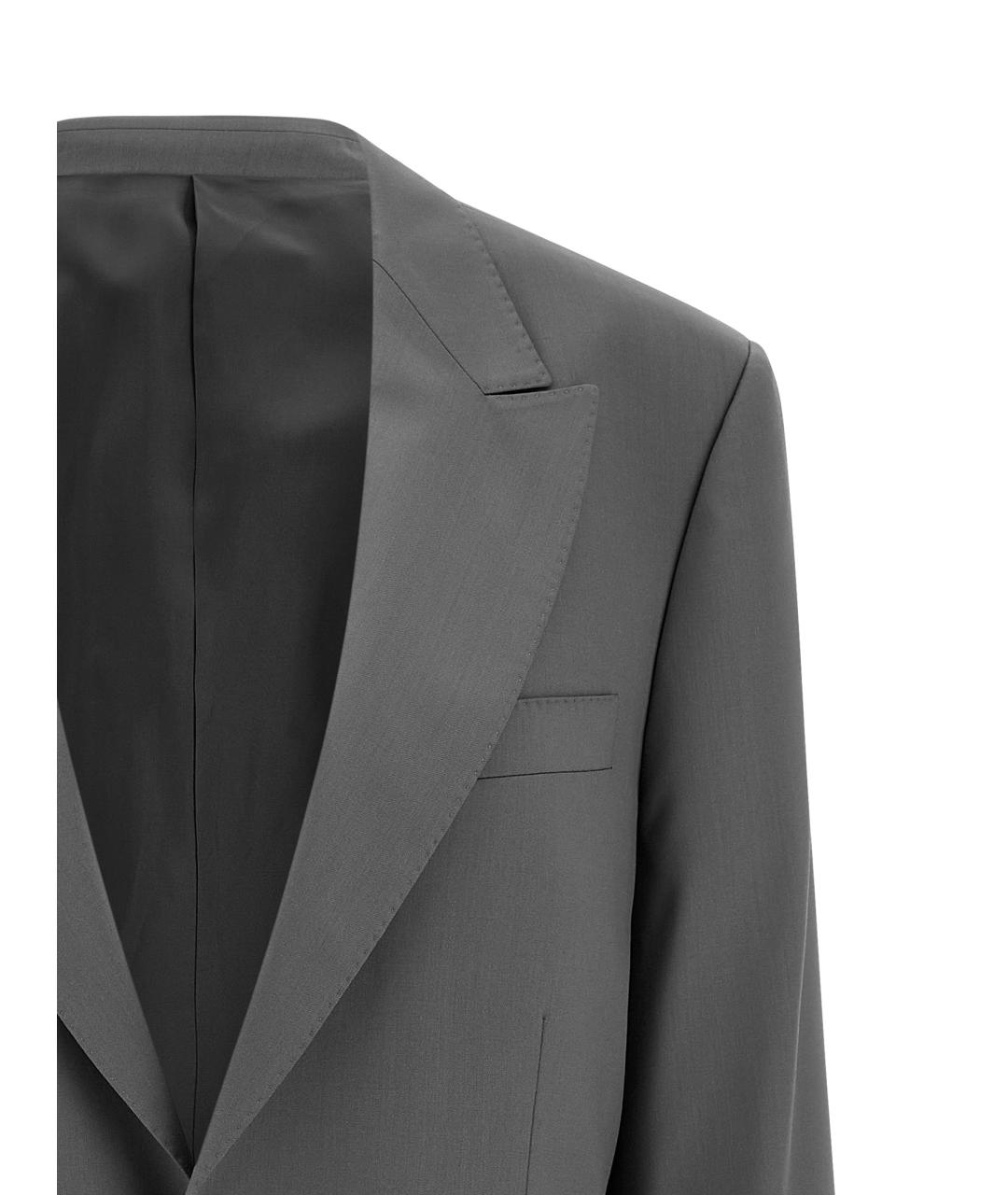 ARMARIUM Серый шерстяной жакет/пиджак, фото 3