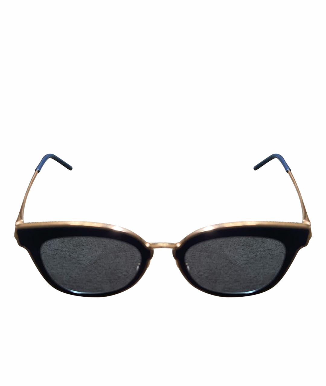 JIMMY CHOO Синие металлические солнцезащитные очки, фото 1