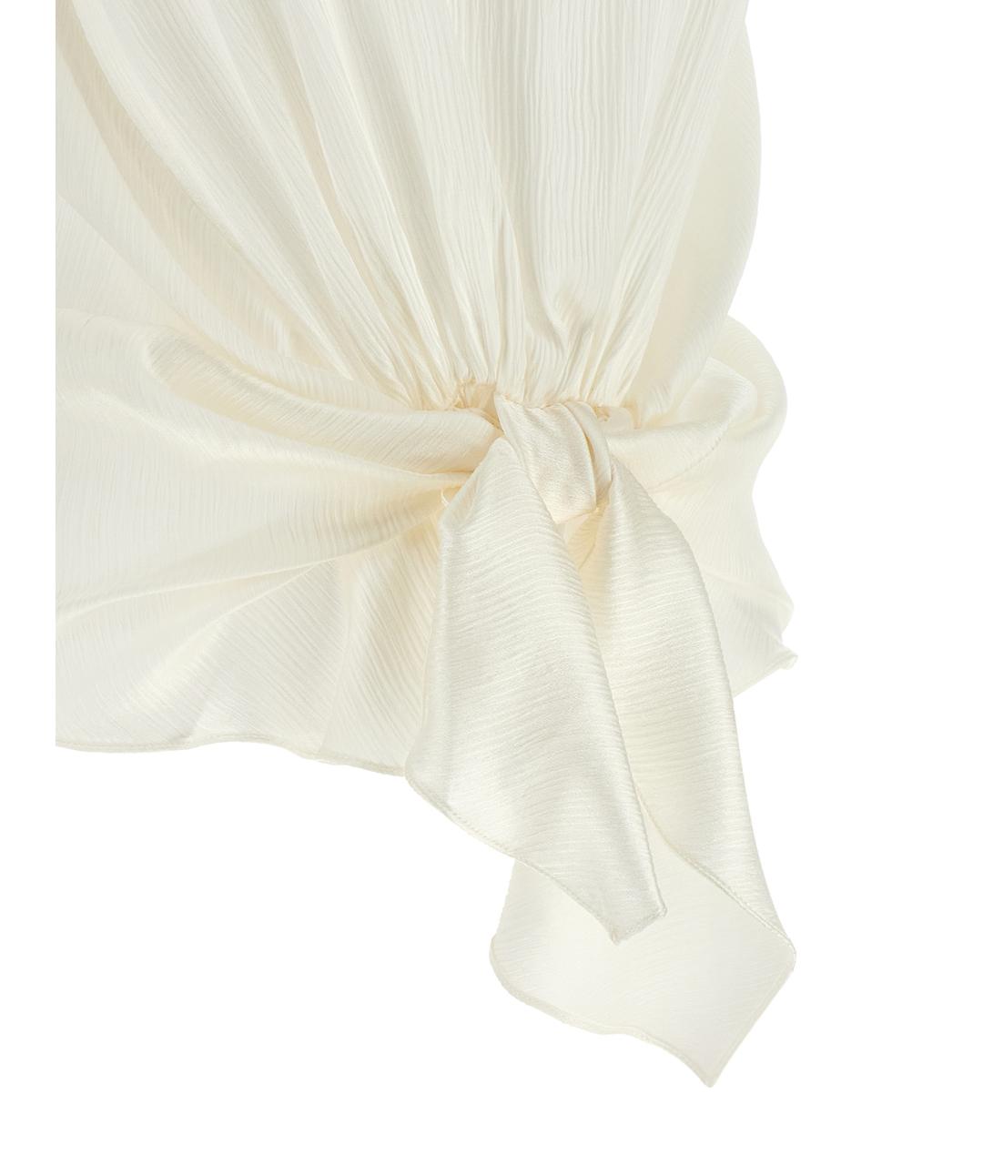 J.W.ANDERSON Белая шелковая майка, фото 4